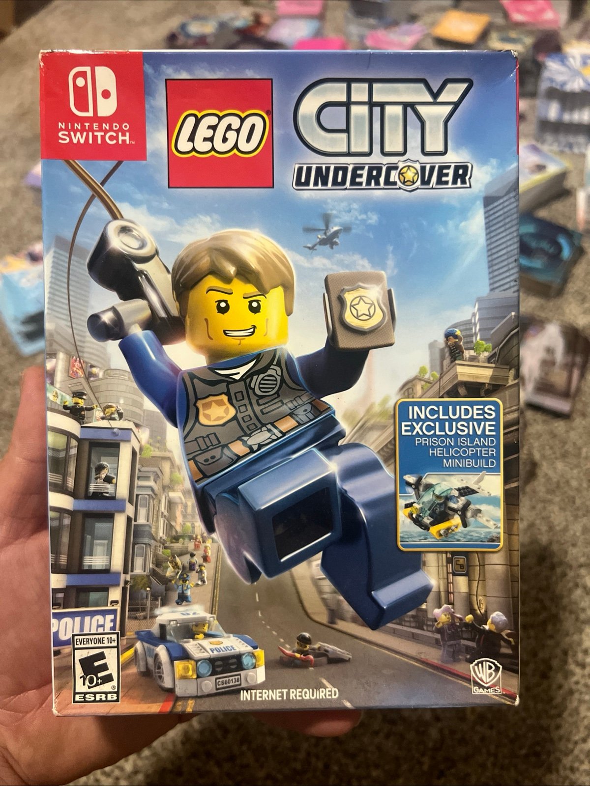 LEGO City Undercover Prison Island Minibuild Big Box Nintendo Switch Toys R Us