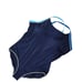 Lands End navy blue plus size full coverage one-piece swimsuit set of 2 size 22w