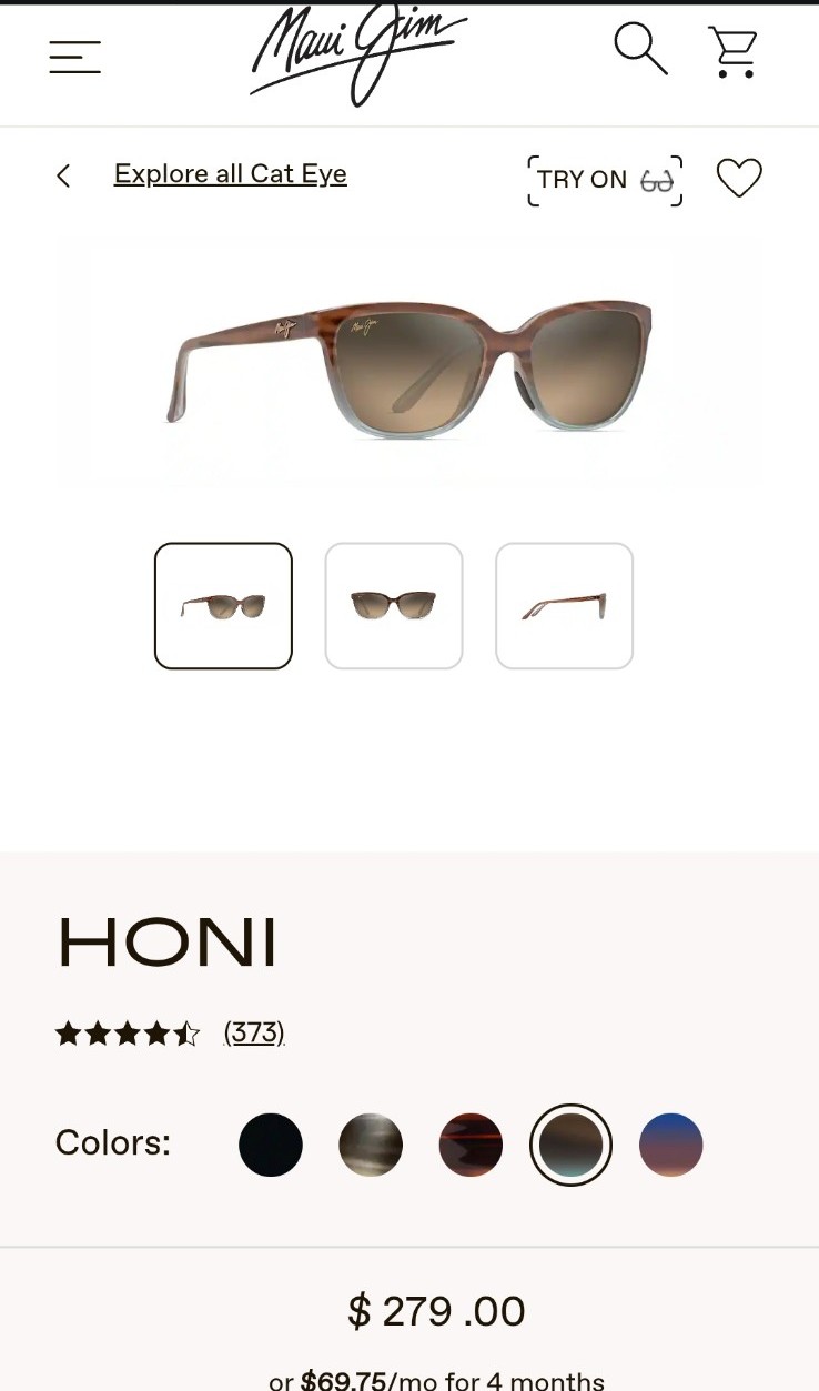 Maui Jim Honi Sunglasses