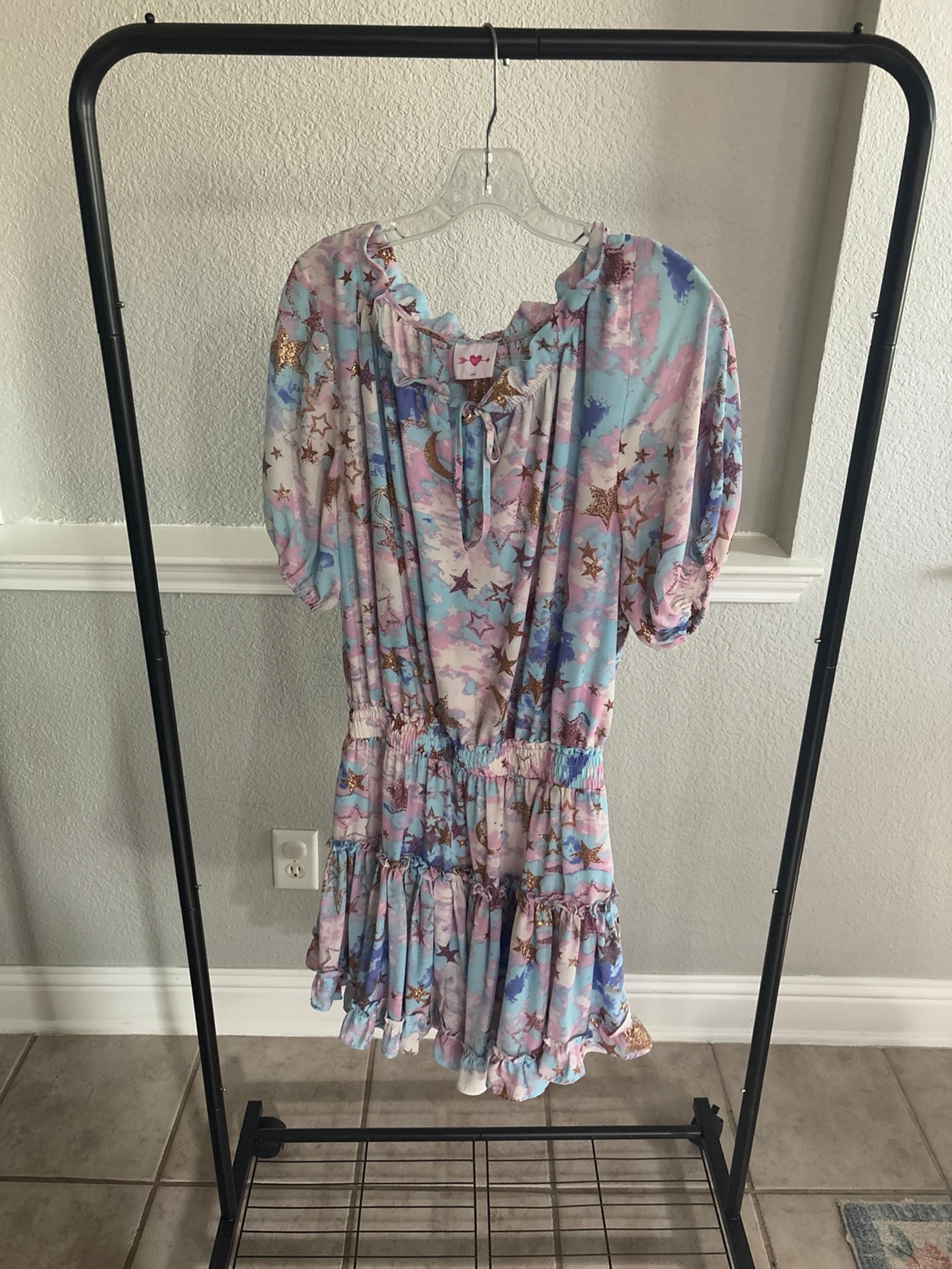Buddy Love Ray Elastic Waist Mini Dress cloud 9