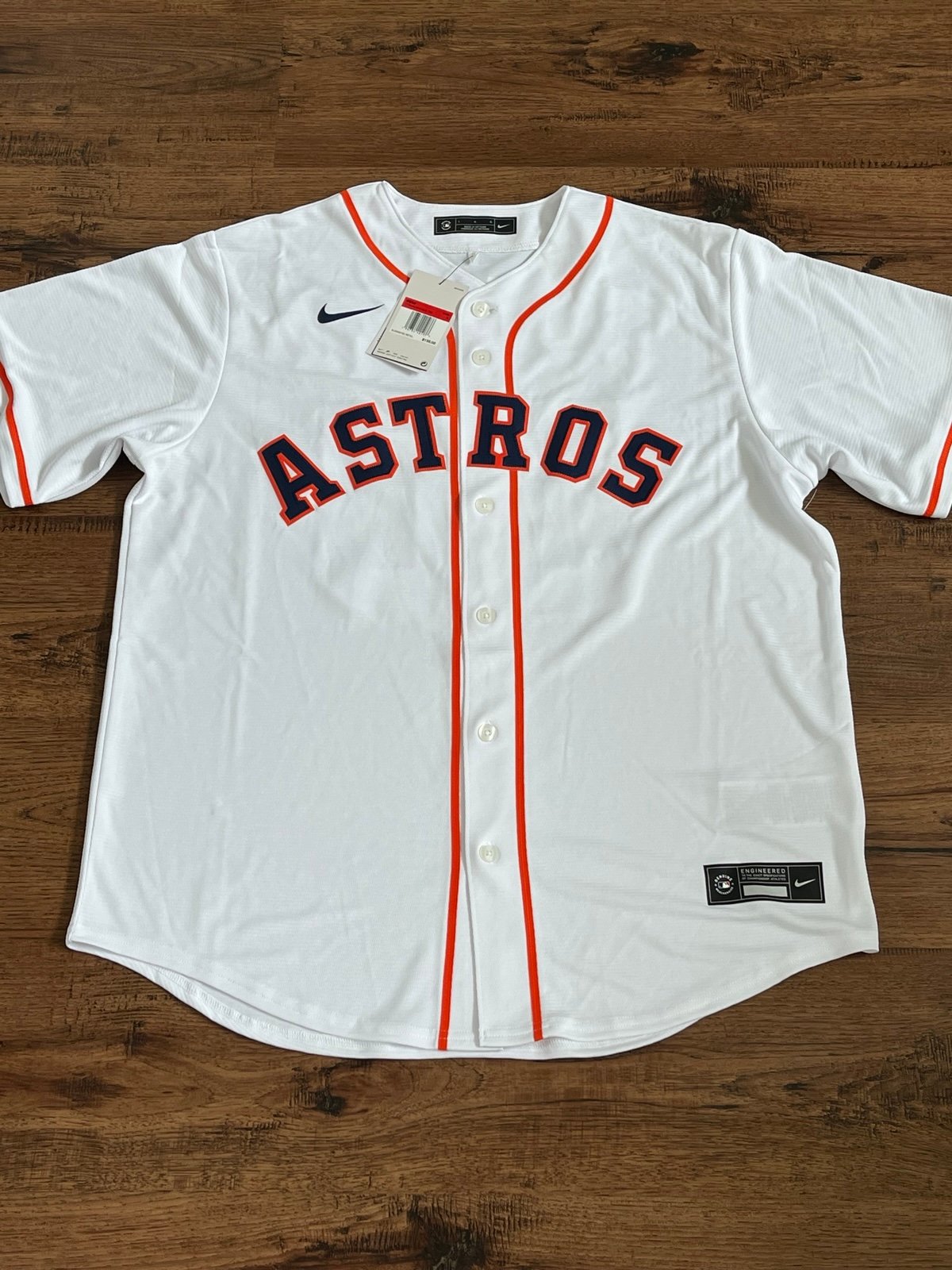 Nike MLB Houston Astros Kyle Tucker Home Jersey ‘White’ (size mens L)