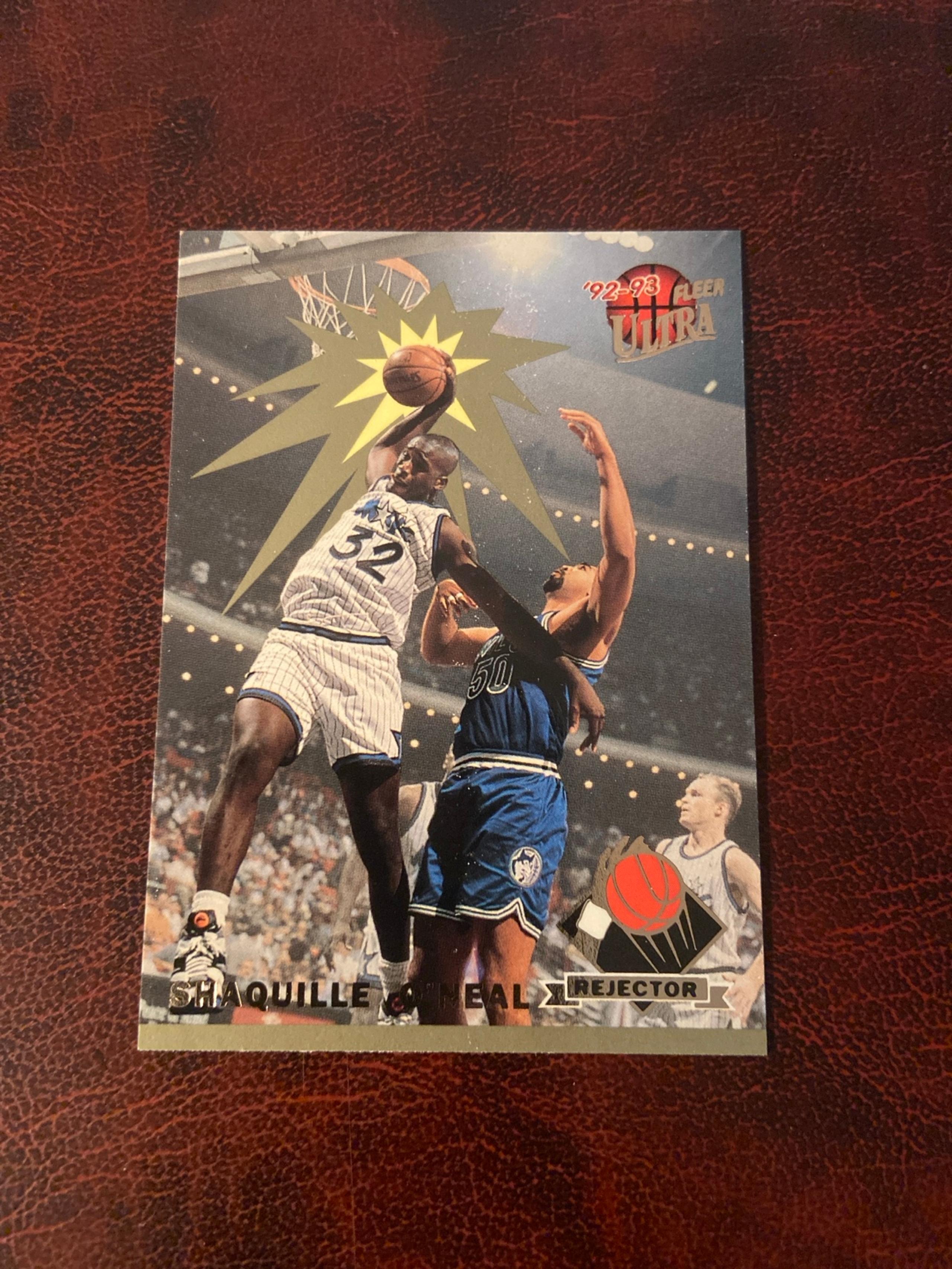 SHAQ SHAQUILLE O'NEAL 1992-93 Fleer Ultra REJECTOR #4 RC ROOKIE LA LAKERS HOF