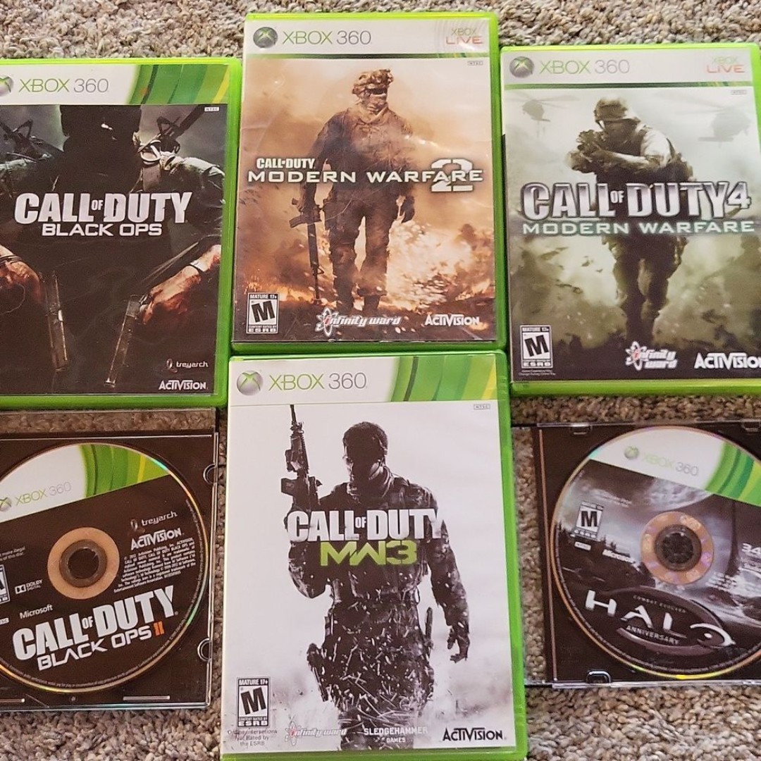 6 Xbox 360 War Games