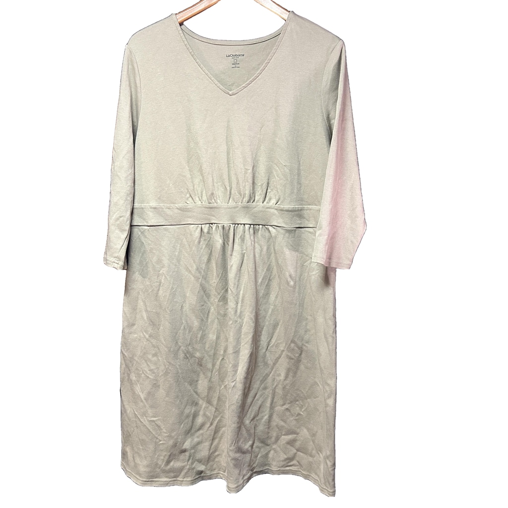 Liz Claiborne Dress - Women's XL - Beige Career