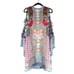 Johnny Was Women’s Cahil Open-Shoulder Printed Silk Tunic Dress in Multi Sz S