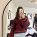 Free People We the Free Midnight Pullover in Valentine Combo