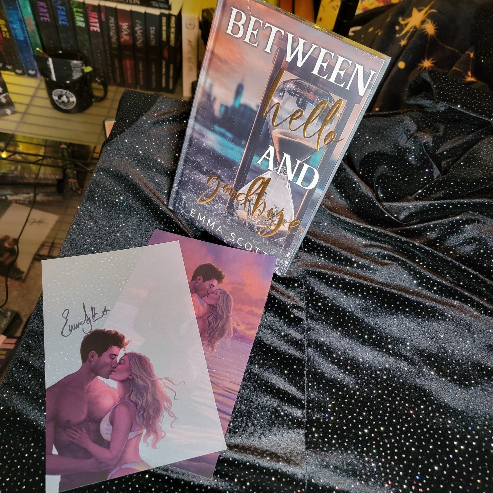 Dark and Quirky Between Hello and Goodbye Emma Scott