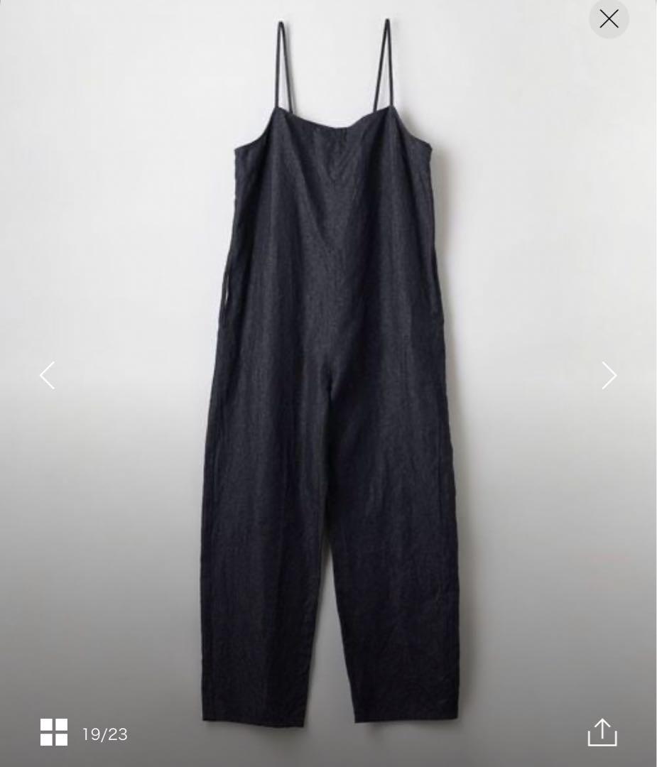 Cotton Linen Denim Overall