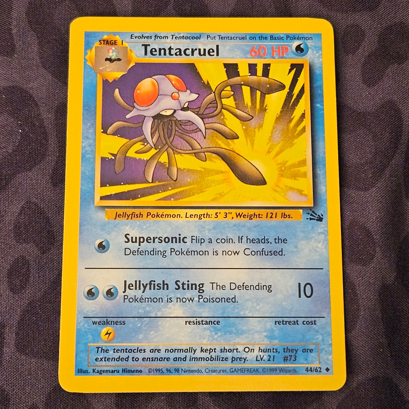 Pokemon Card Tentacruel