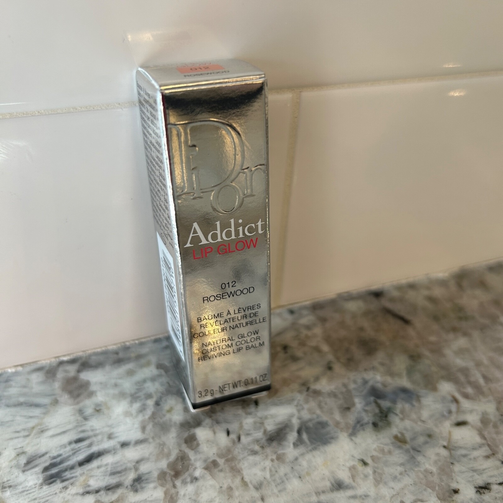 DIOR ADDICT LIP GLOW 012 ROSEWOOD 3.2g/0.11oz