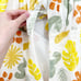 SABO SKIRT Womens Cotton Desert Leaf Printed Puff Sleeve Enga Mini Dress Size XL