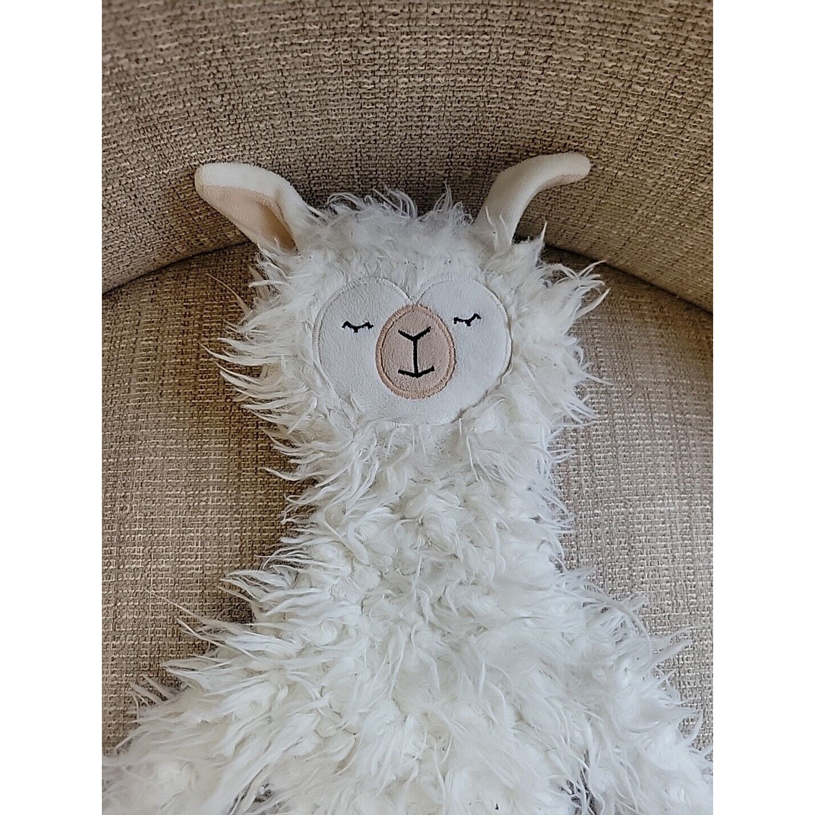 Slumberkins White Ultra Plush Alpaca Doll Plush Lovey Baby