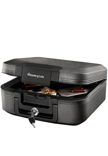 SentrySafe Fireproof/ Waterproof Box w/ Key Lock