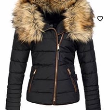 Woman’s Size Large Puff Coat
