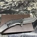 Albatross 8” Metallic Handle w/metal etching NEW