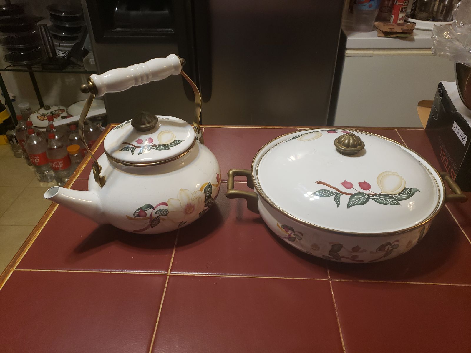 Fry/Saute Pan and Tea Kettle