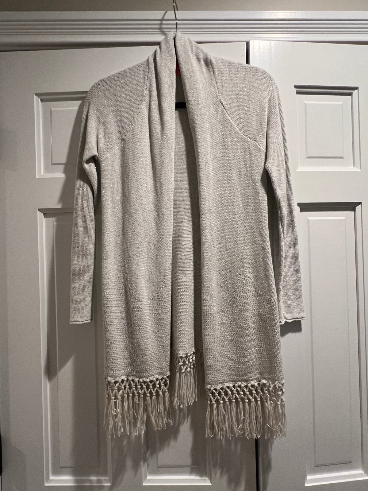Lilly Pulitzer Silver Tatum Cardigan XS
