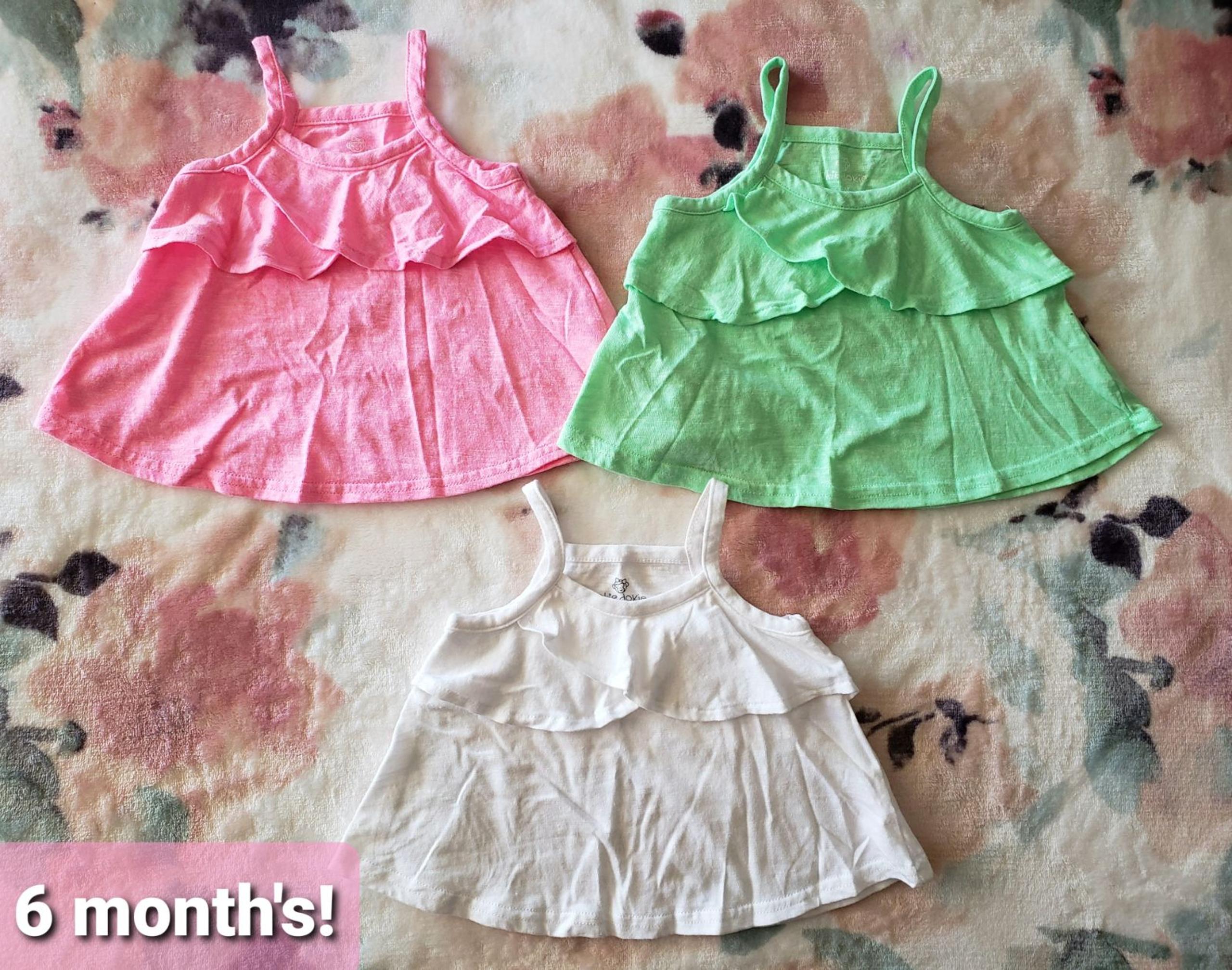 Cute 6 month tank top bundle!