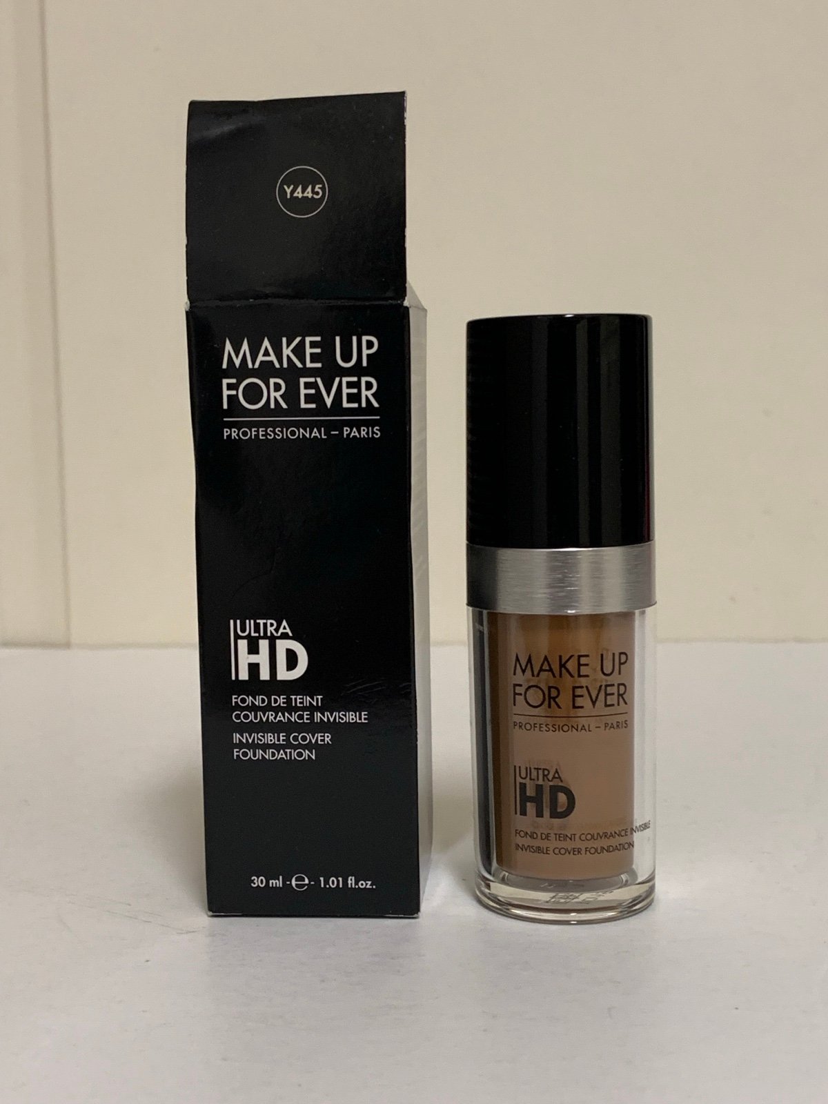 New Make Up For Ever Ultra HD Invisible Cover Foundation Y445