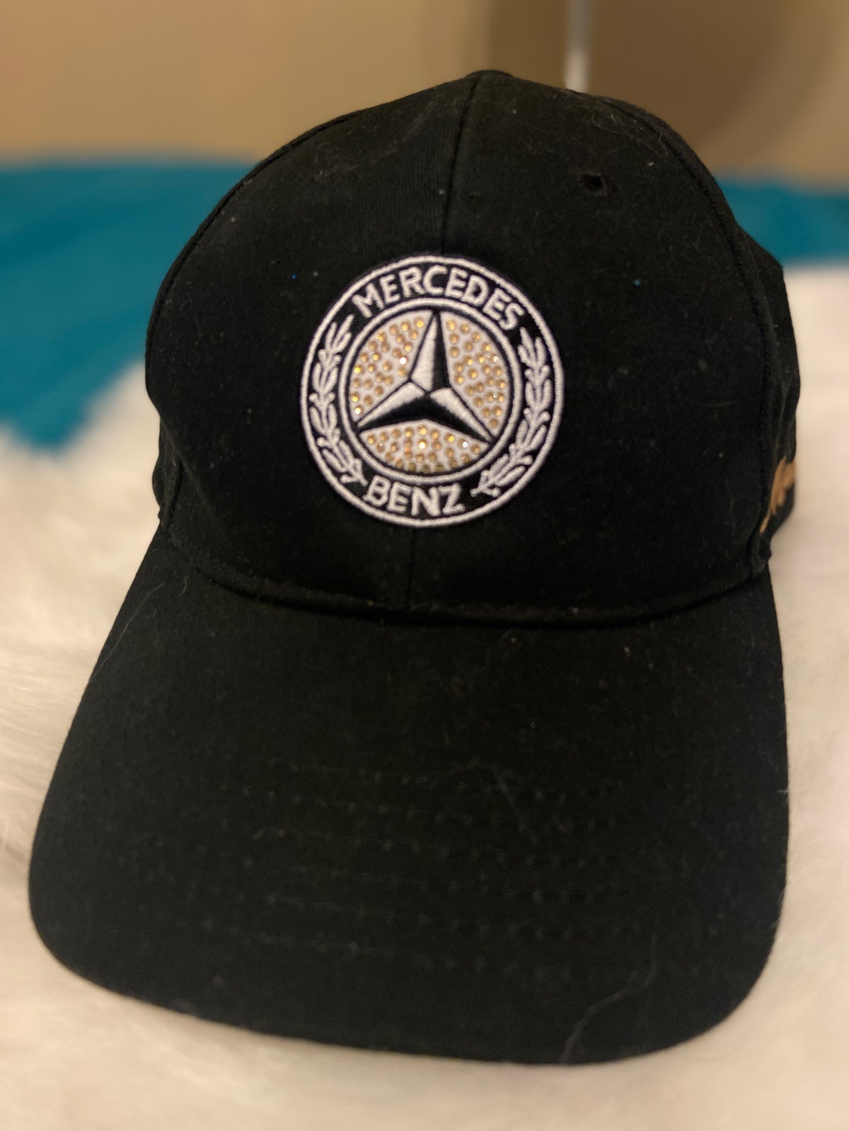 Rare Mercedes-Benz Swarovski Crystals Hat