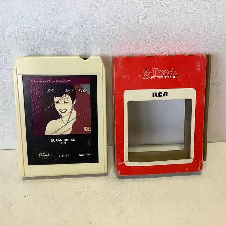 Vintage 1982 Duran Duran Rio 8-Track Tape