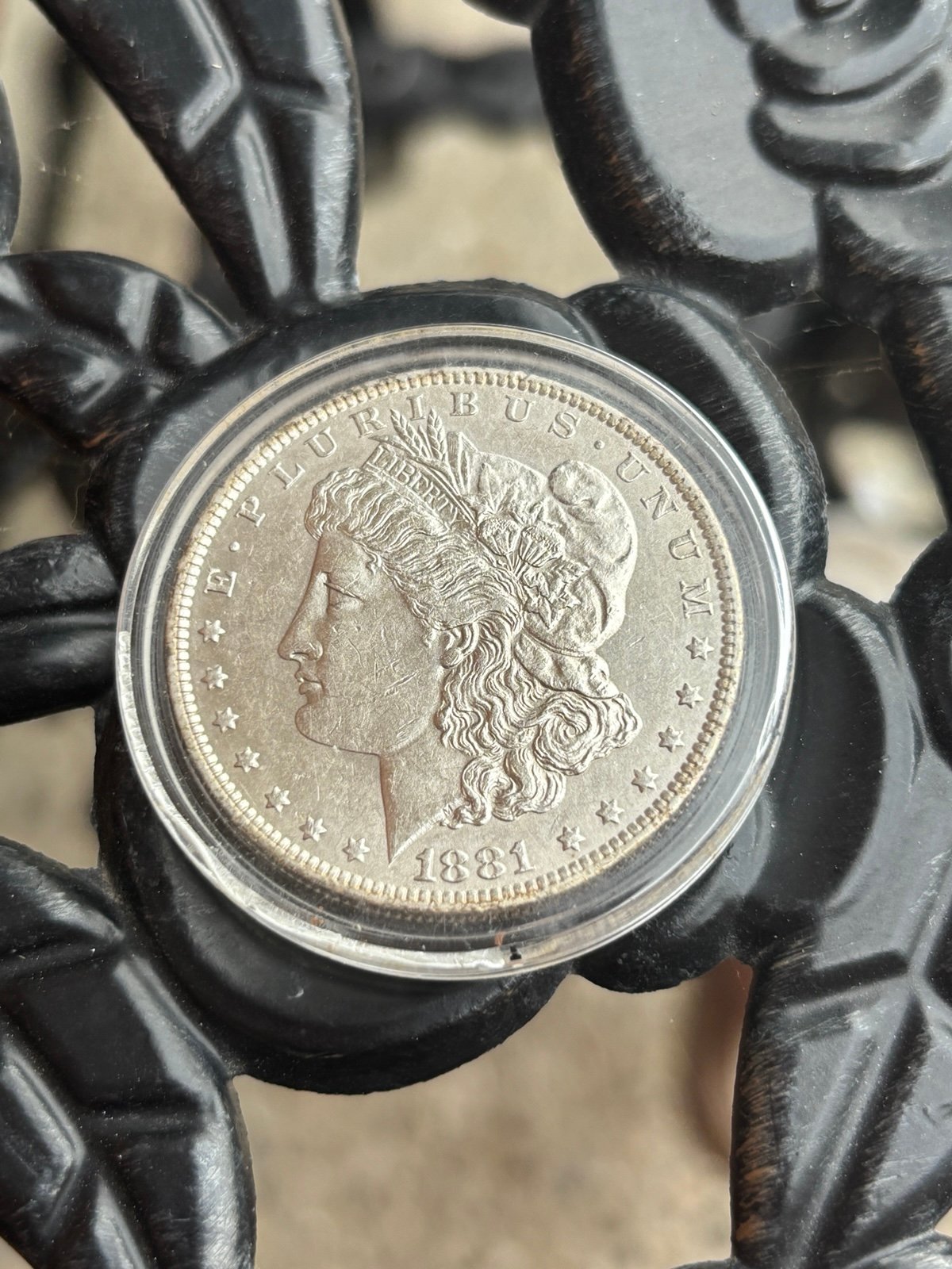 1881 E Pluribus Unum Silver Dollar