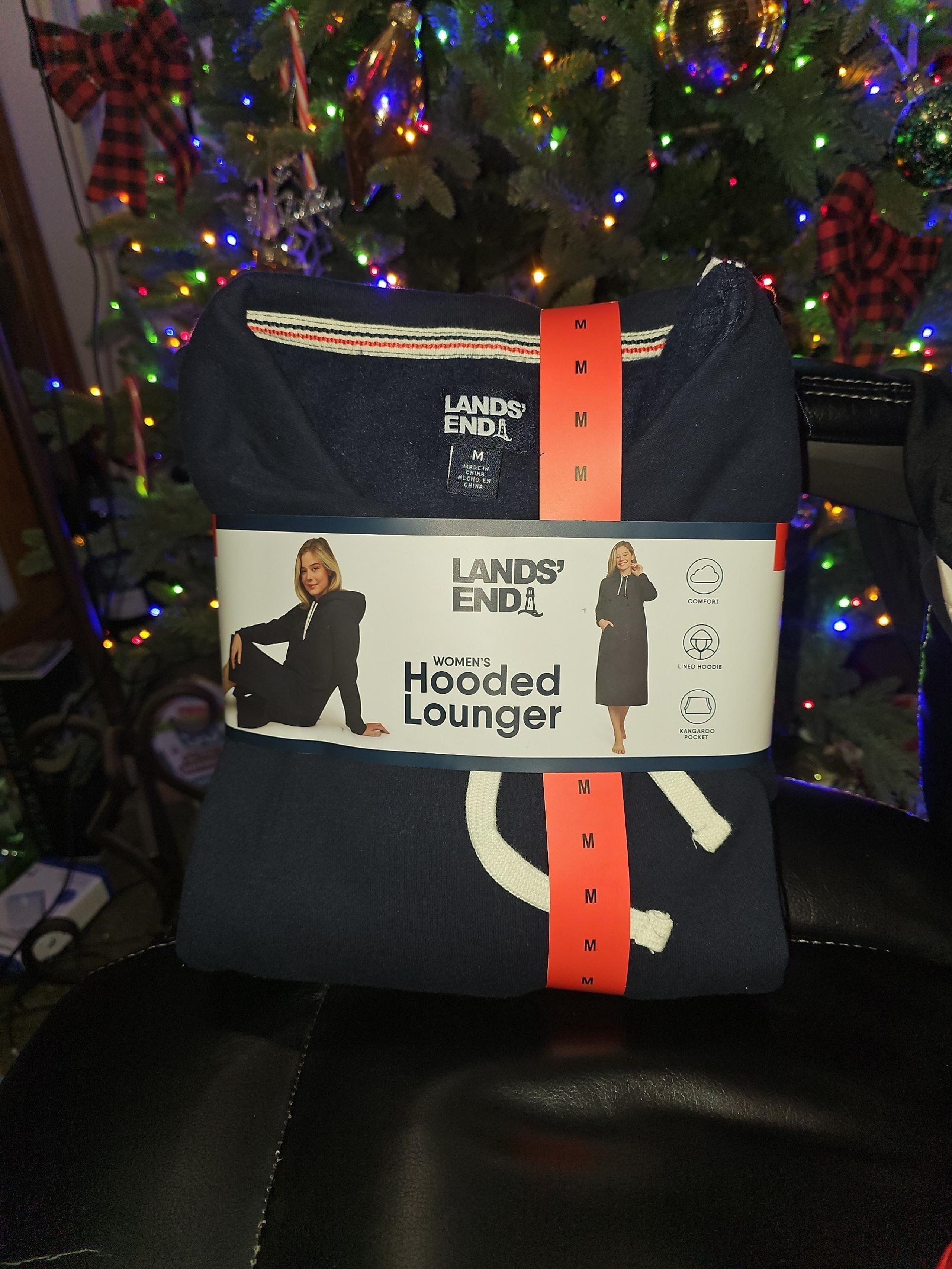 Lands' End Women's Hooded Lounger