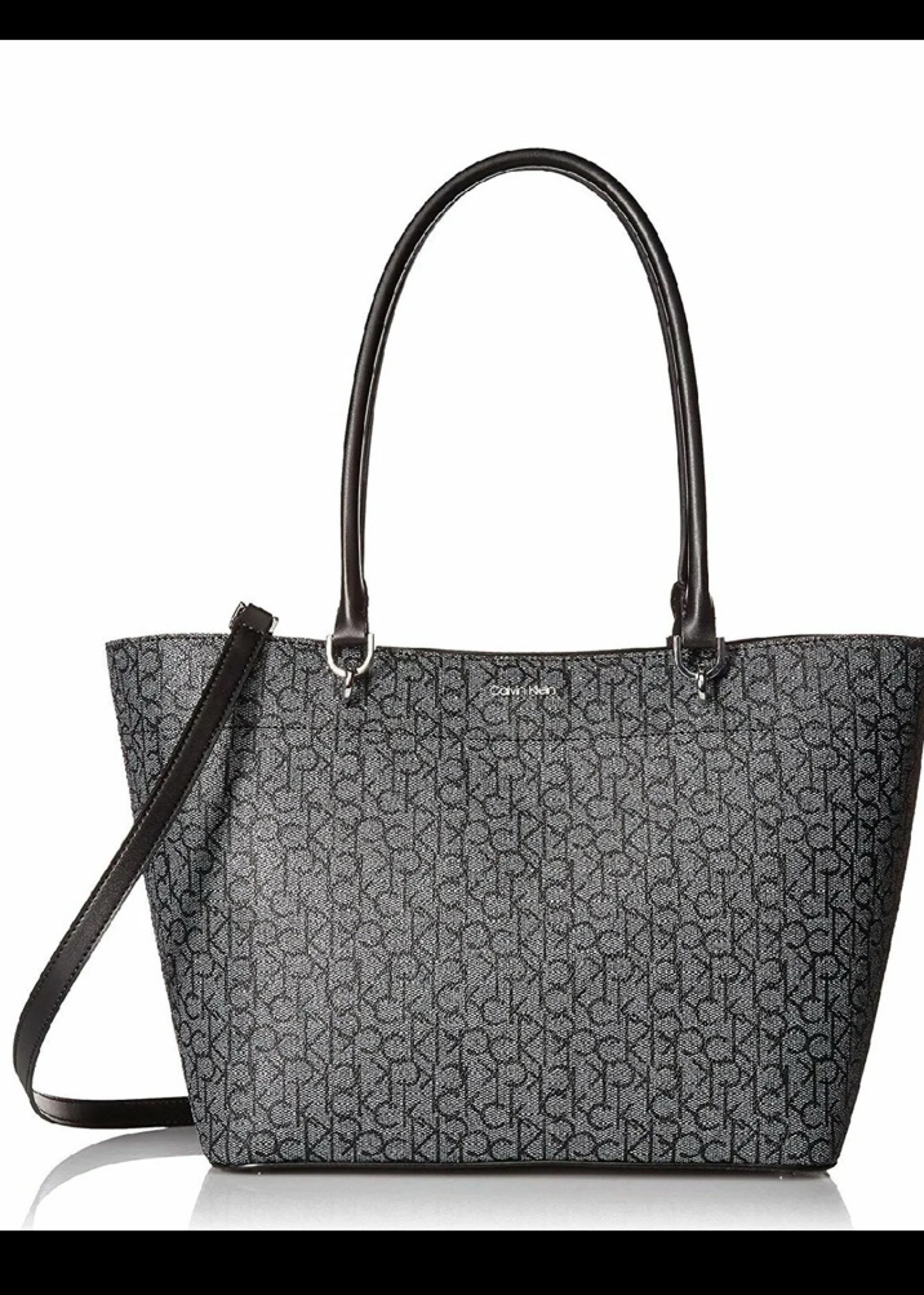 Calvin Klein Women's Tote Bag Signature Susan Leather Tote Bag