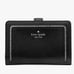 Kate Spade Black Rhinestone Trim Madison Medium Compact Wallet
