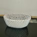 BEAUTIFUL VINTAGE ITALIAN MADE SIGNED 9 PORCELAIN BASKET