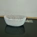 BEAUTIFUL VINTAGE ITALIAN MADE SIGNED 9 PORCELAIN BASKET