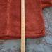 Victoria's Secret PINK Teddy Full Zip Hoodie Jacket Burnt Orange Size Large