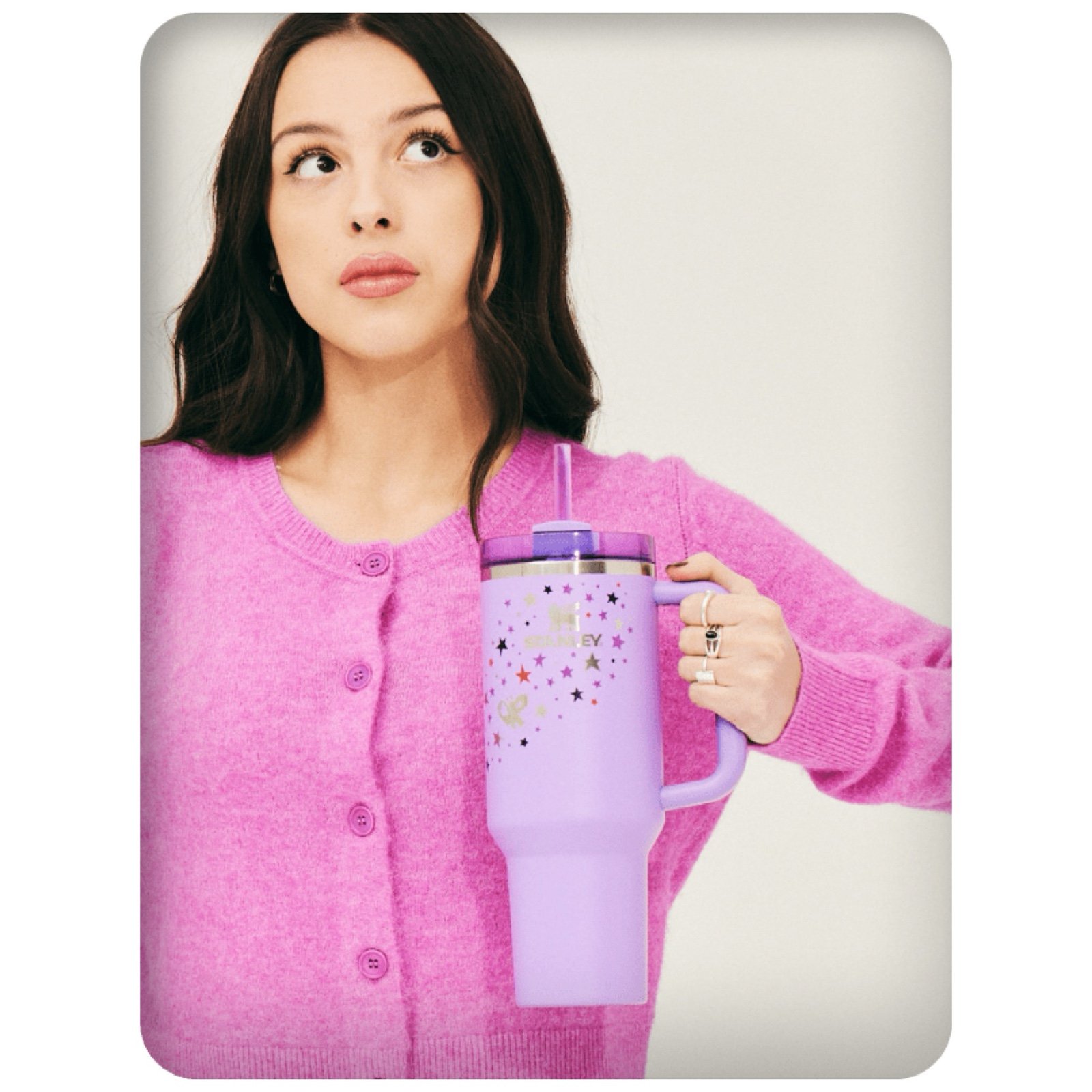 Olivia Rodrigo x Stanley Quencher H2.0 tumbler 40oz Flowstate brand new in box