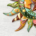 Celestial Metalwork Sun Moon Stars Painted Large Metal Wall Hanging Decor Boho
