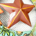 Celestial Metalwork Sun Moon Stars Painted Large Metal Wall Hanging Decor Boho
