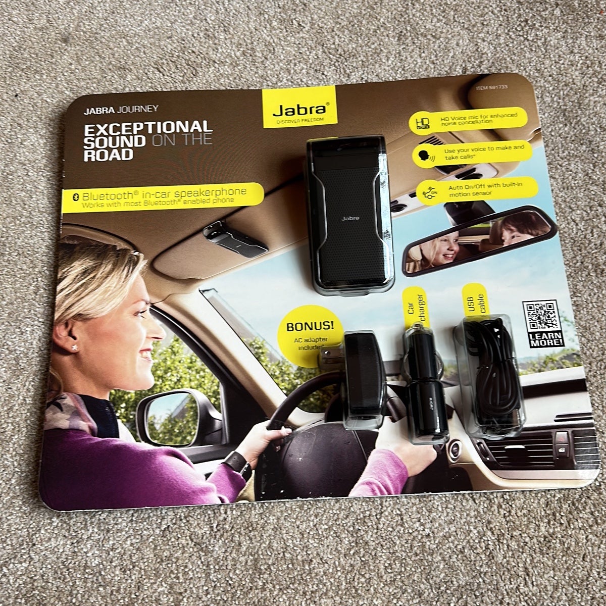 Jabra journey Bluetooth in car speaker phone