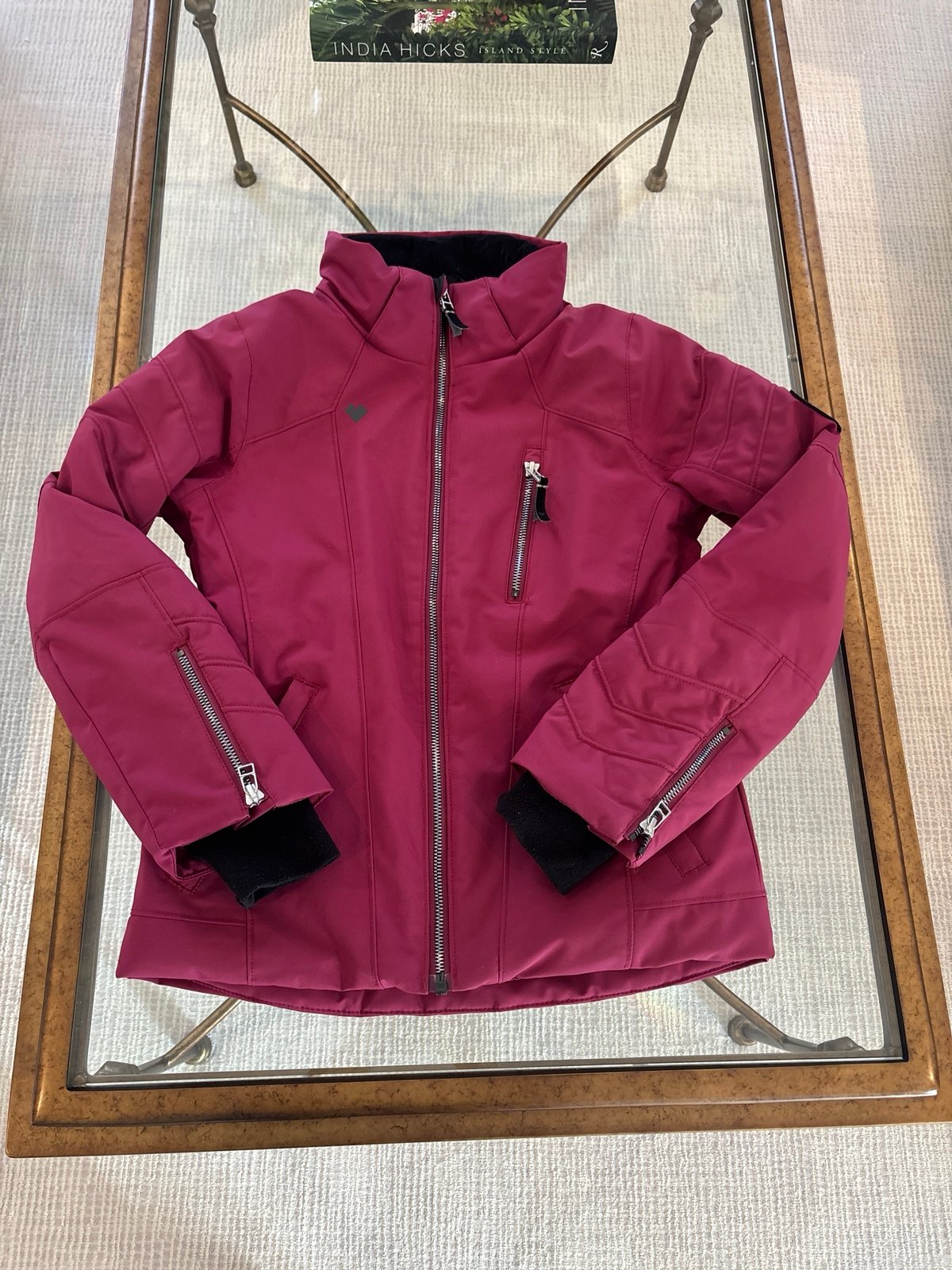 Girls Teen Obermeyer Ski Jacket Sz 10-12