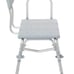 Drive Medical 12011KD-1 Plastic Tub Transfer Bench With Adjustable Backrest