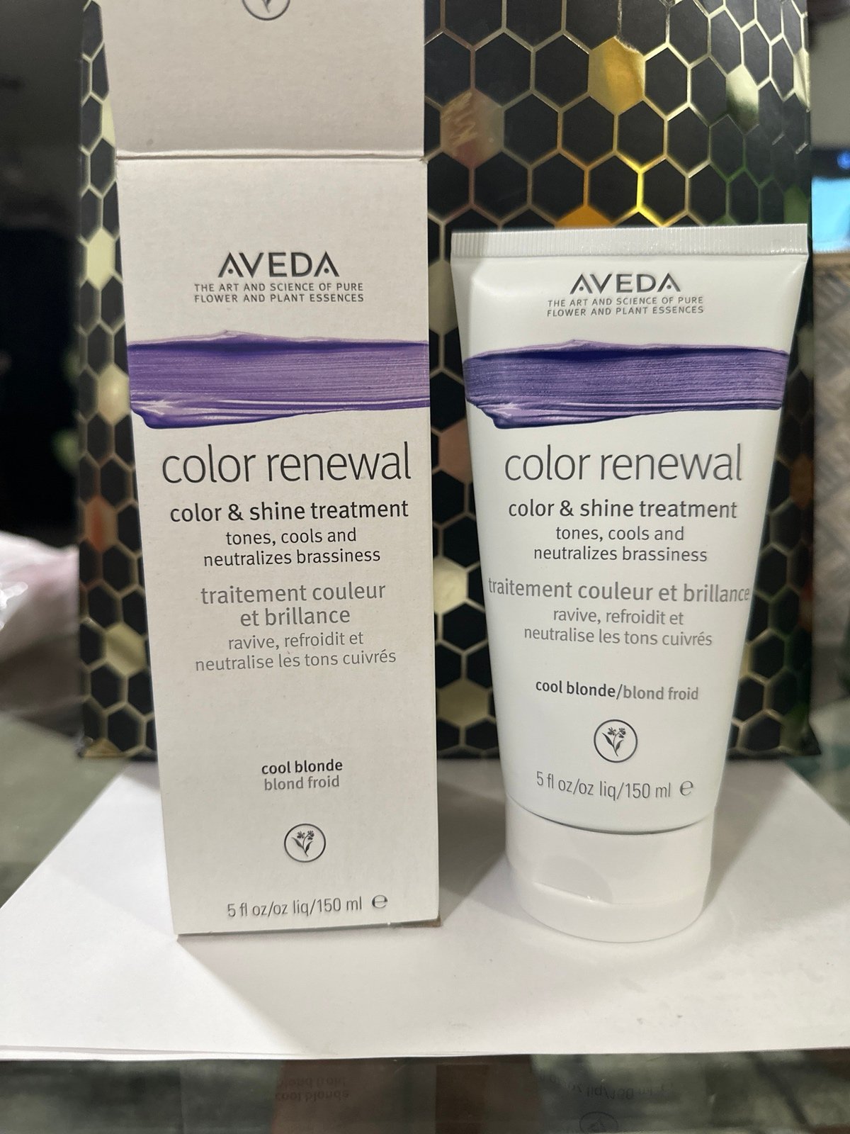 Aveda color renewal color & shine treatment