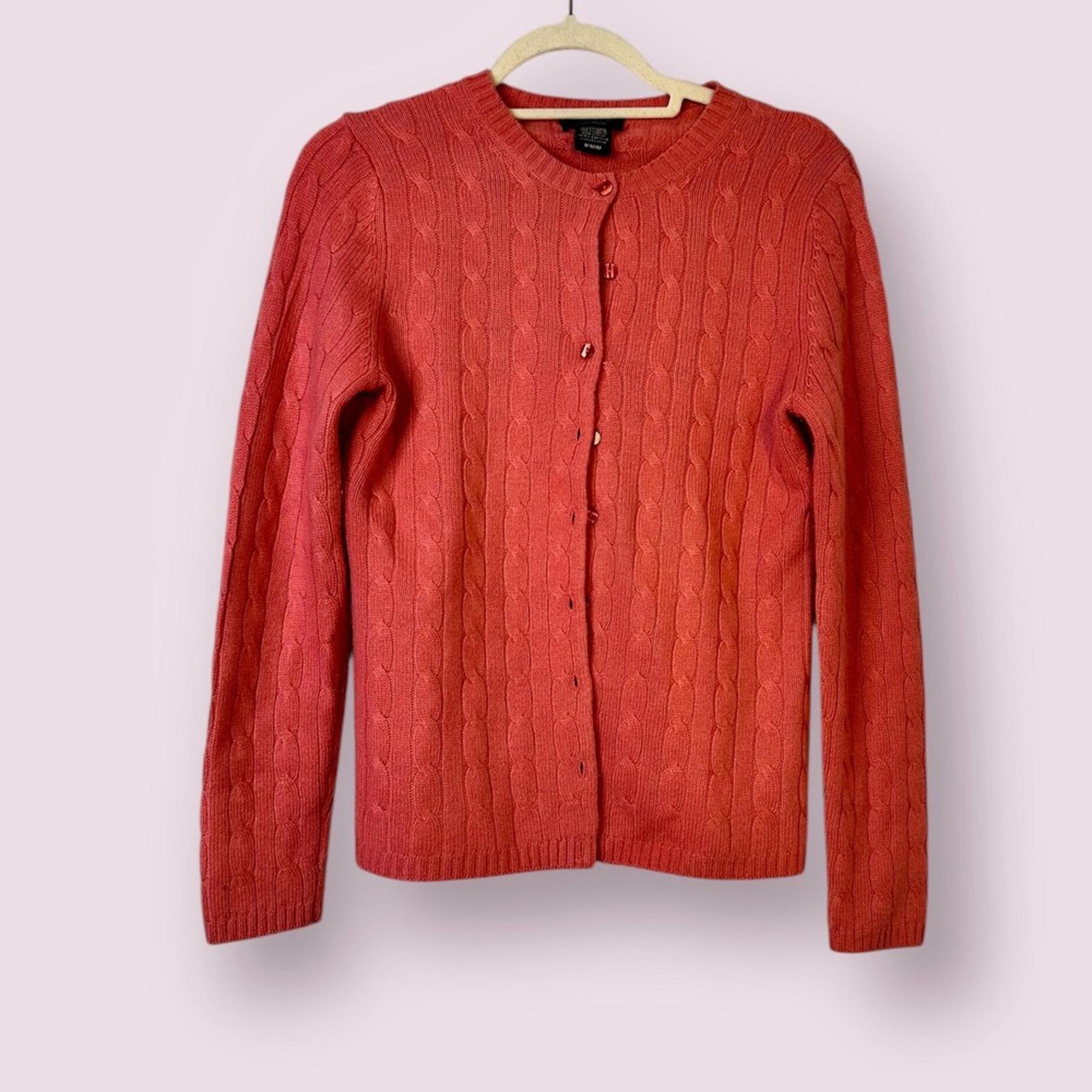 Lord & Taylor Cashmere Cardigan Sweater
