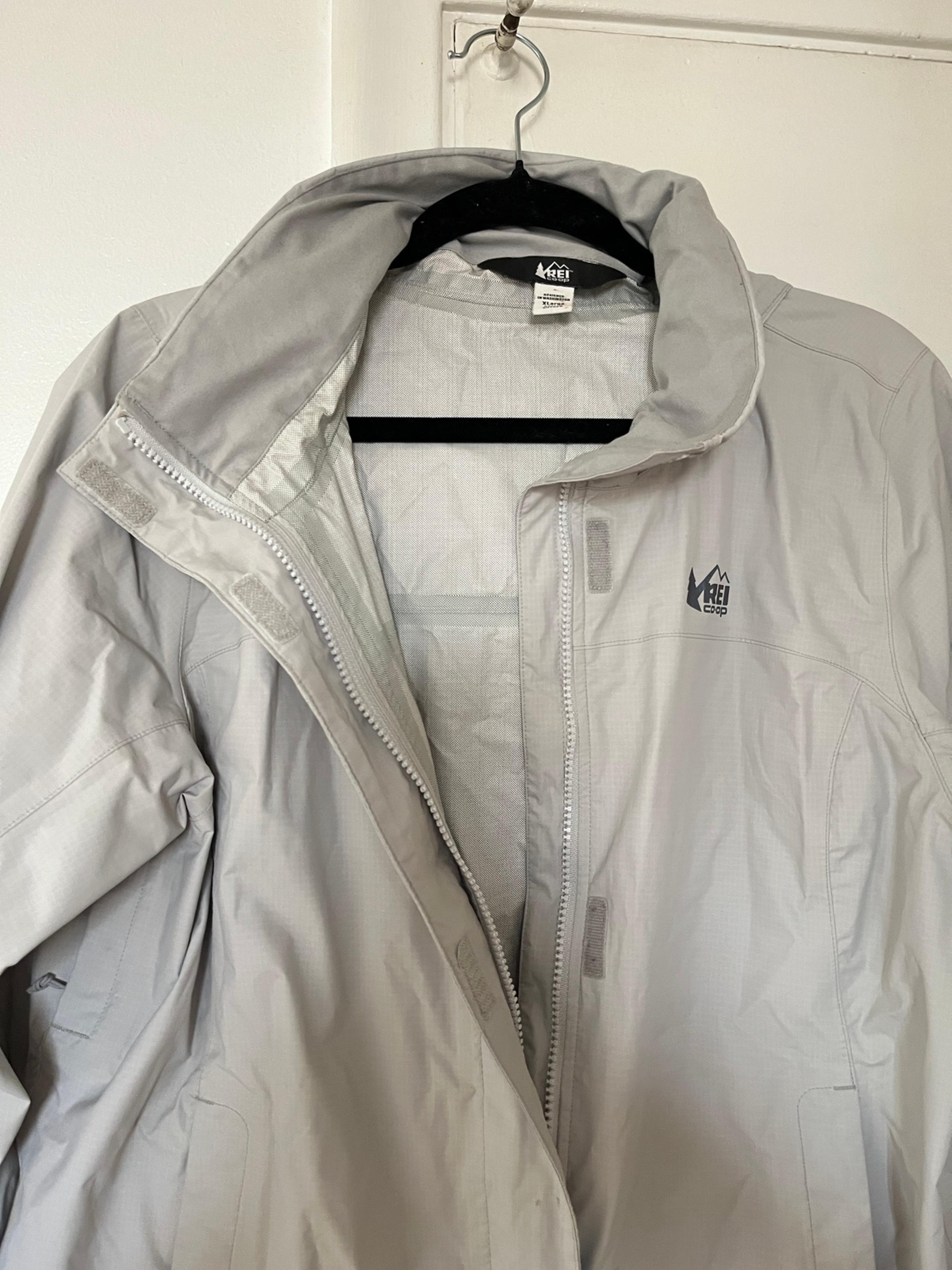 Gray Women’s REI Rain Jacket