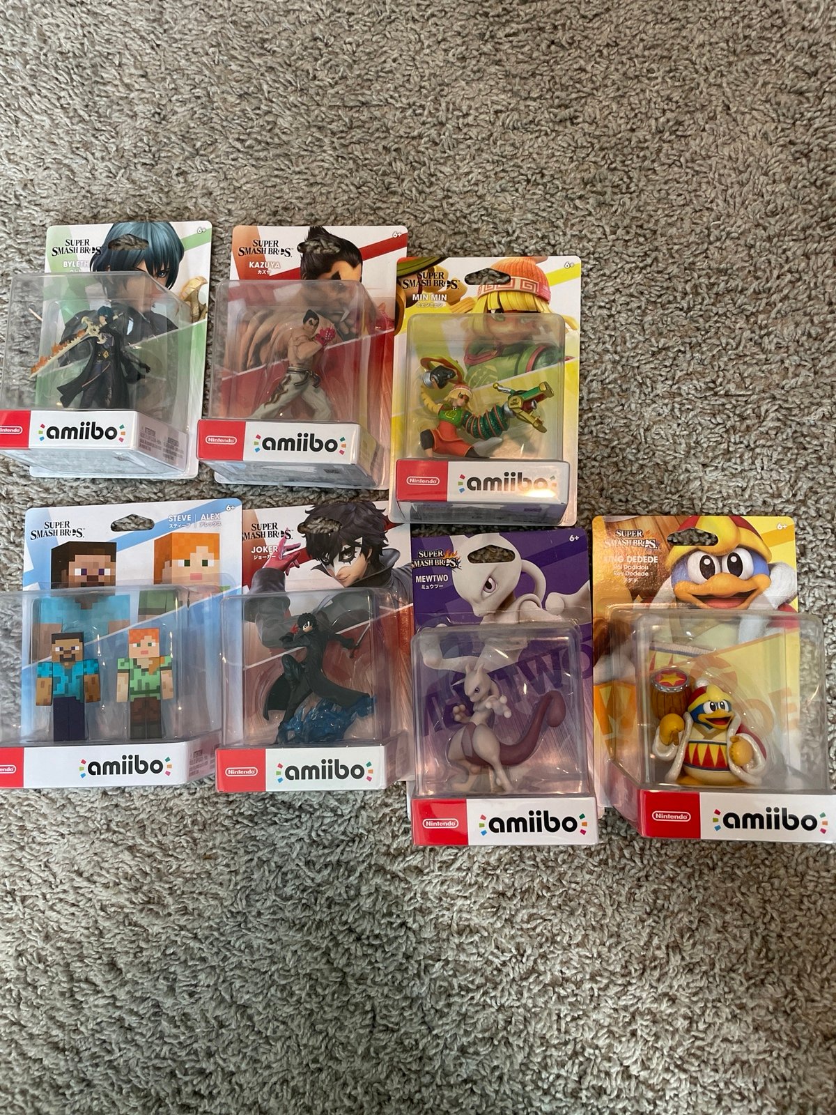 SmashBros Amiibo lot *in box*