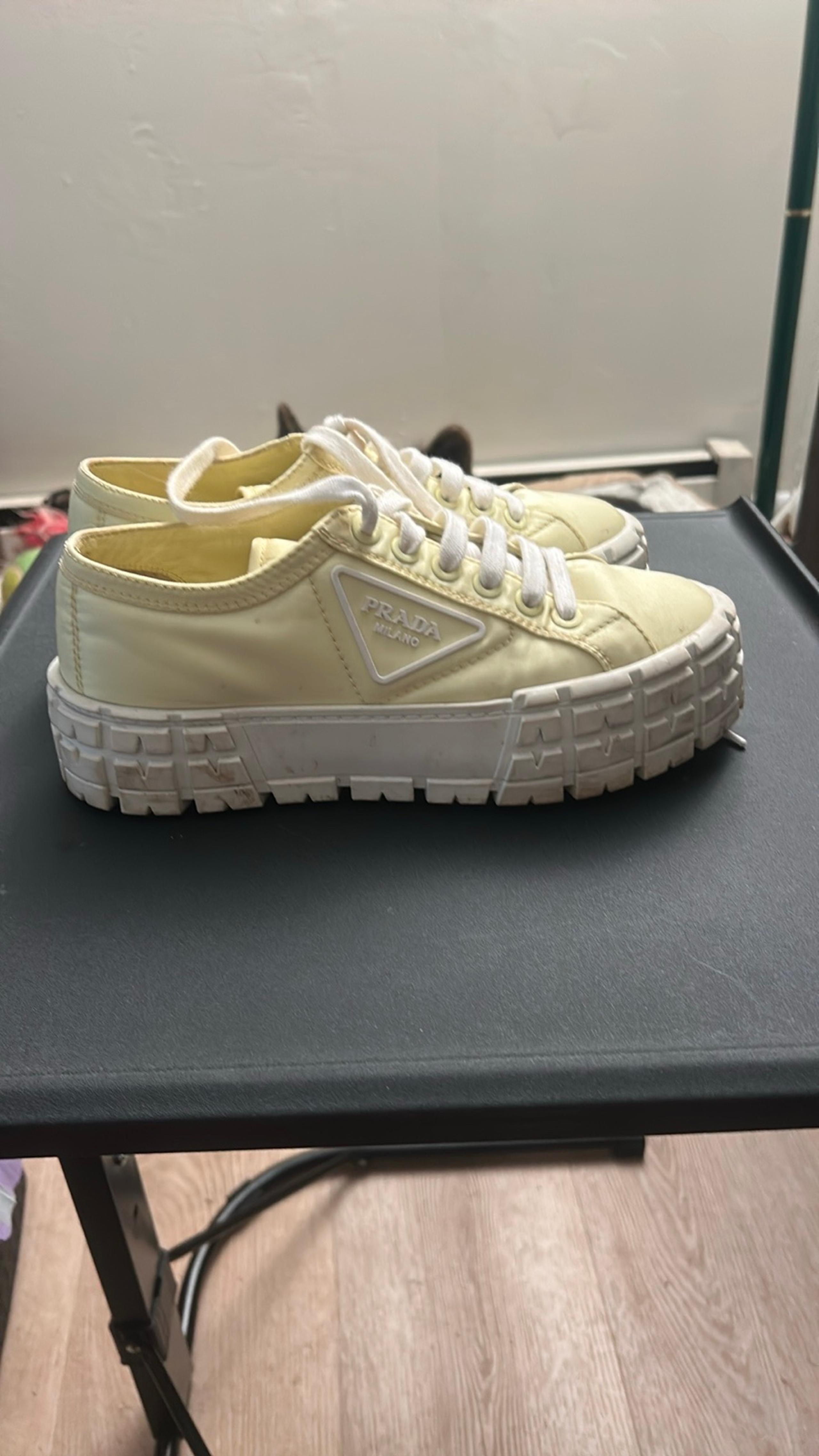 Prada | Women's Yellow Sneakers