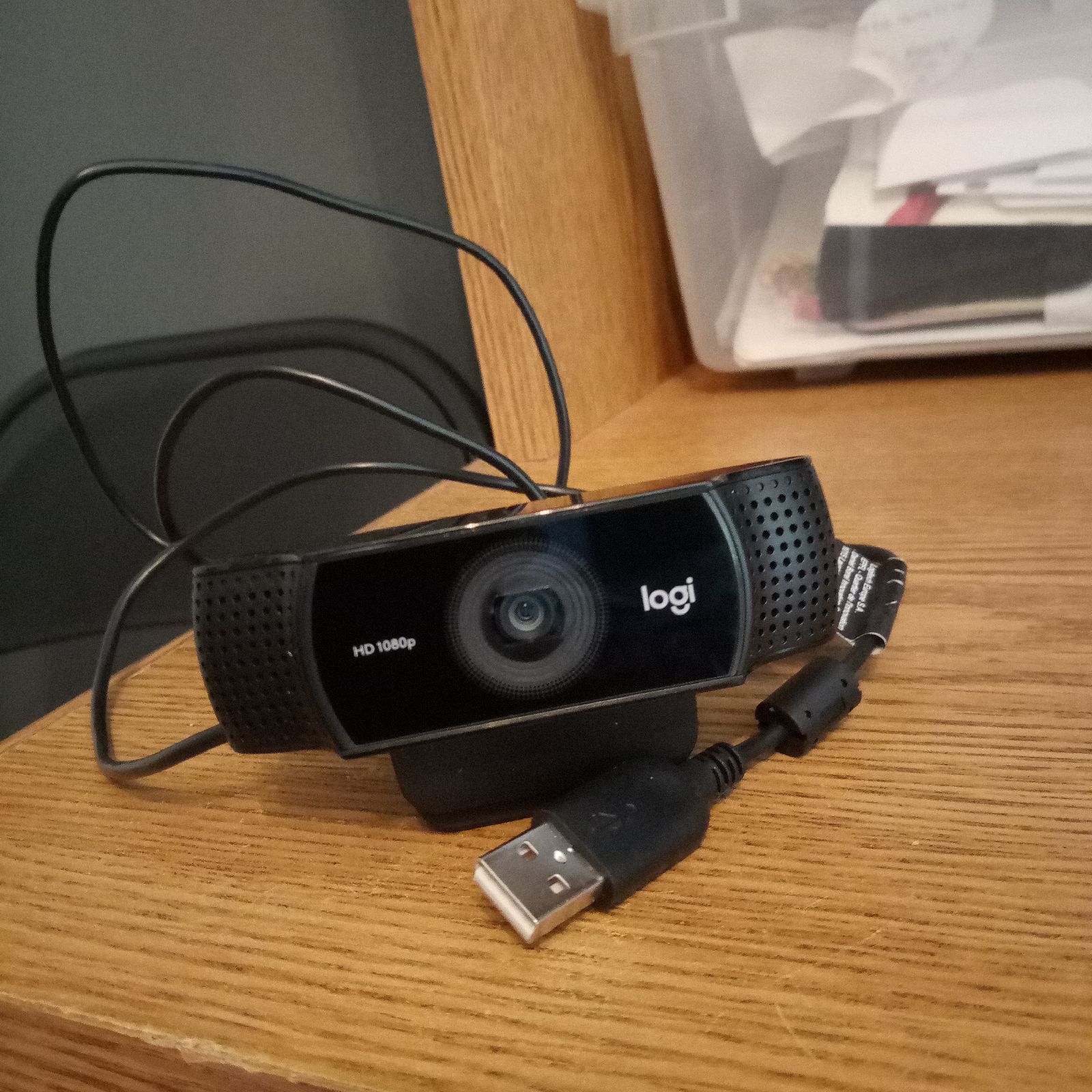 Logitech C922 Pro Stream Webcam in Black