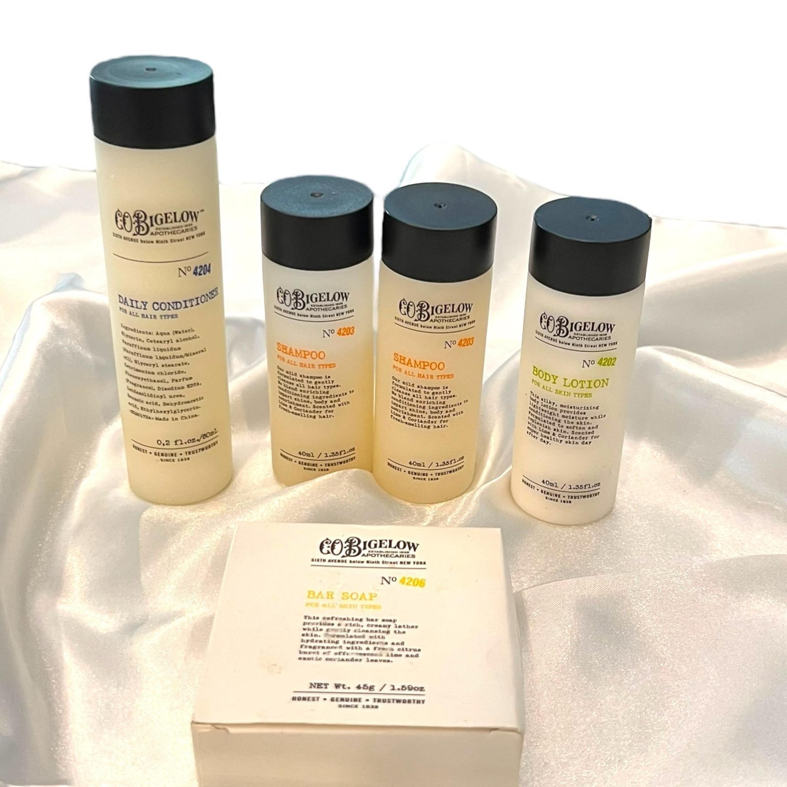 C.O. BIGELOW TOILETRIES SET 5 pc Travel Set