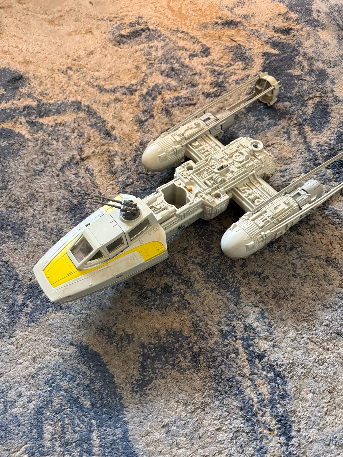 1983 Star Wars Kenner Y-Wing Fighter