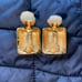 Vintage Clip On Earrings Gold Ciner Signed Jewelry Piece NEED GONE ASAP