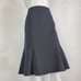Vintage Y2K Kasper Plus Size Black Trumpet Skirt
