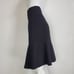Vintage Y2K Kasper Plus Size Black Trumpet Skirt
