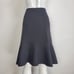Vintage Y2K Kasper Plus Size Black Trumpet Skirt